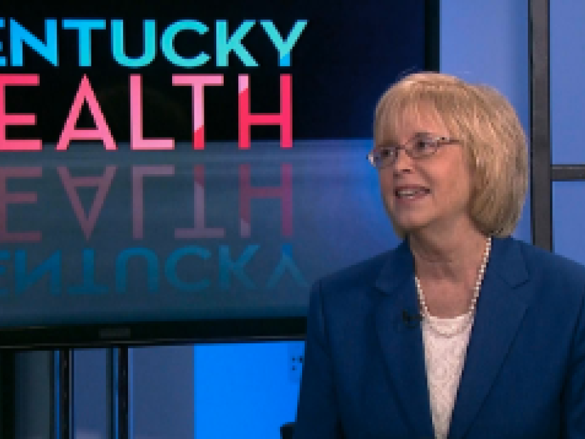 Still from Ellen Hahn's talk on KET"s Kentucky Health